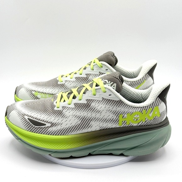 Hoka One One HOKA Clifton 9 GORE-TEX Slate Aloe Vera (Mens Size 9) 1141470F-STLV